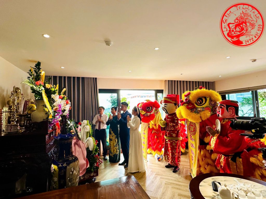 thuê múa lân đám cươi đám hỏi hà nội