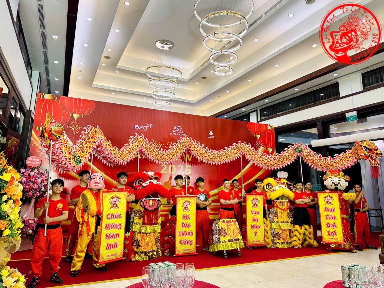 dịch vụ múa lân khai xuân