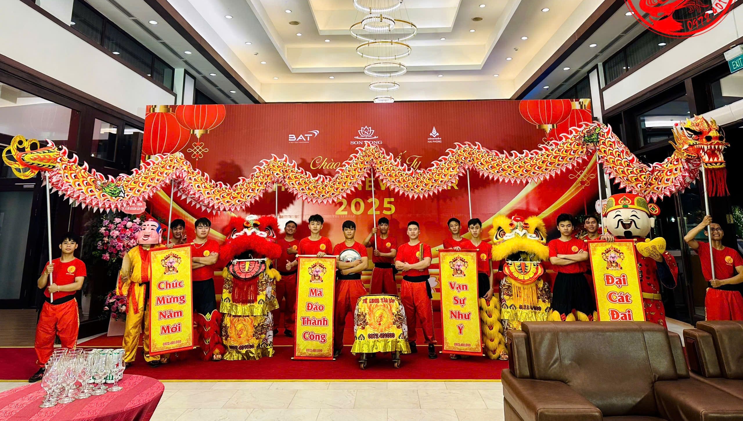 dịch vụ múa lân sư rồng chuyên nghiệp